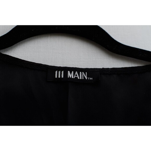 111 Main Halloween scene adj Vest Mens Unisex colorful retro witch Vampire L - Picture 2 of 5